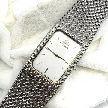 CREDOR 크레도르 쿼츠 손목시계 2F70-53300 작동 확인됨