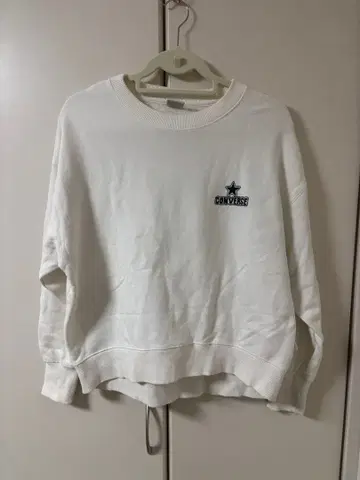 컨버스 맨투맨 화이트