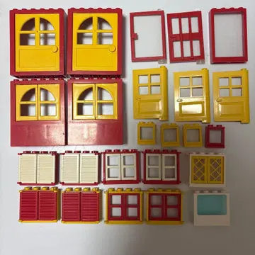 레고 부품 세트 문 창문 빅 사이즈