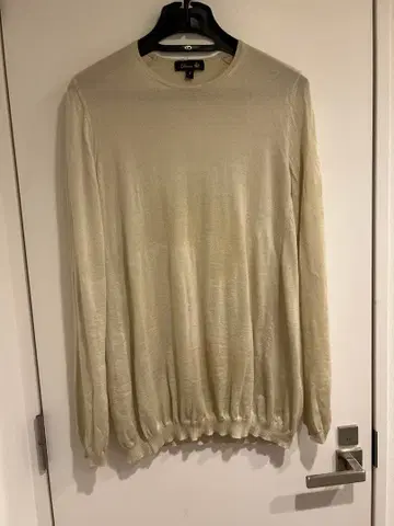 Drawer 긴팔 니트 크림색 사이즈 2