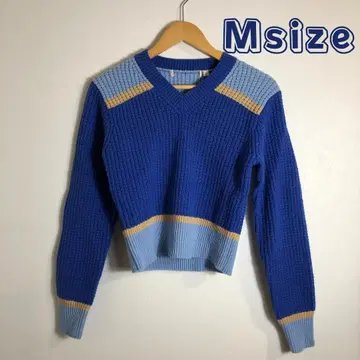 [ 새상품급 ] 니트 스웨터 블루