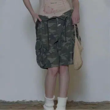 Twill Cargo Half Pants/트윌 카고 하프 팬츠