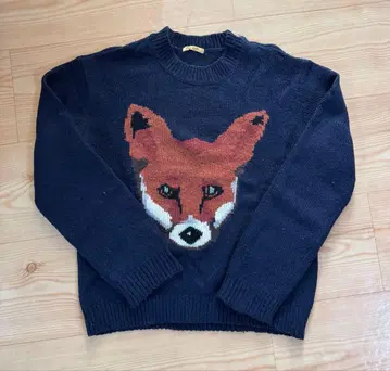 피터 옌센 여우 니트 스웨터 peter Jensen