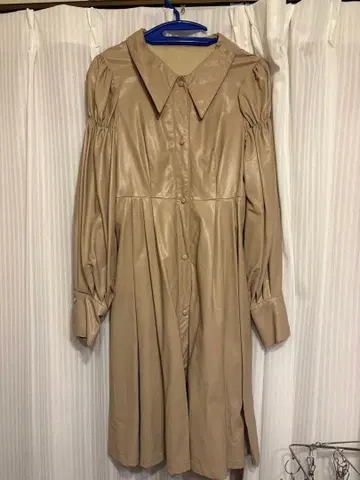 romansual 인조 가죽 원피스