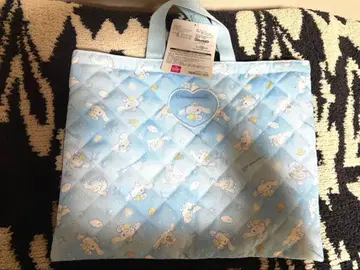 시나몬 롤 퀼팅 토트백