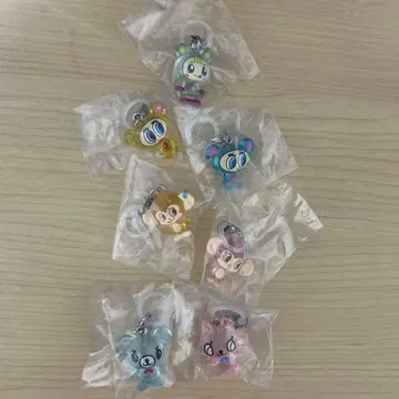 나루미야 캐릭터 메지루시 액세서리 가챠가챠 7개 세트