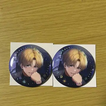 니지산지 윈터 데이트 금박 캔뱃지 엑스알비오