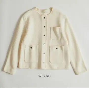 더 신존 니트 자켓 신존 자켓