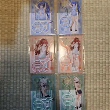 무직전생 제비뽑기당 B상 아크릴 스탠드 전 6종