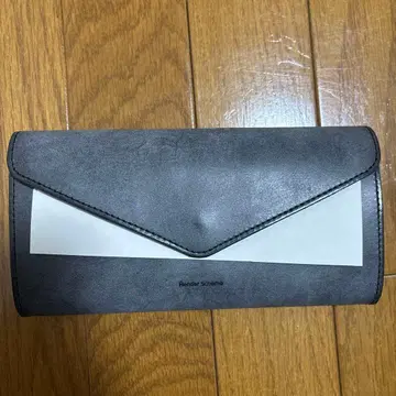 Hender Scheme 그레이 장지갑 수납 봉투 포함