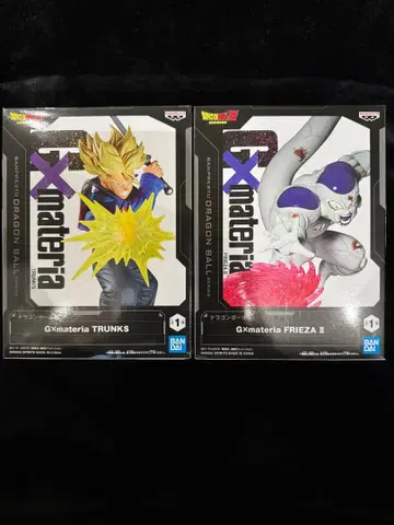 드래곤볼 Z G x materia 트렁크스 프리저 피규어