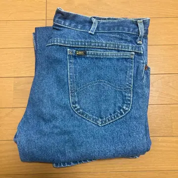 Lee 블루 스트레이트 청바지