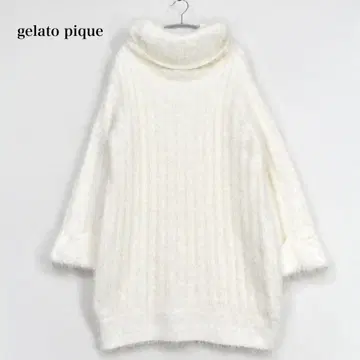 젤라또피케 젤라피케 룸웨어 터틀넥 원피스 튜닉