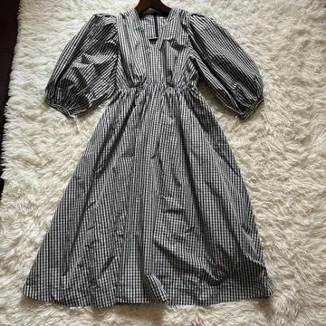 [ 12/20~26 SALE ] SNIDEL 타프타 볼륨 원피스 S