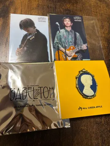 Mrs. GREEN APPLE 바벨탑 카메오 핀즈 포토 카드 2장 세트