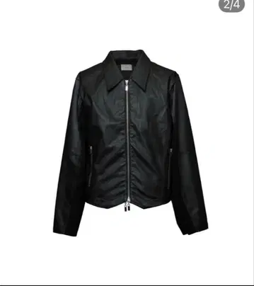 jent louis double zip leather jacket