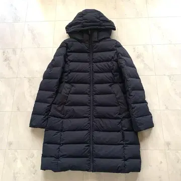 새상품급 매킨토시 런던 2way 다운 코트 롱 36 네이비