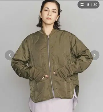 유나이티드 애로우즈 FIVE BROTHER 퀼팅 자켓