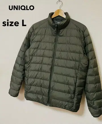 다운 자켓 유니클로 ULTRA LIGHT DOWN 남성용 L 카키