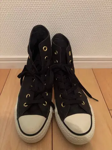 CONVERSE ALL STAR 블랙 스니커즈