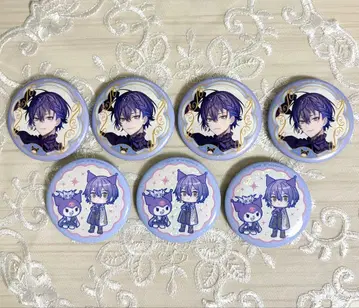 코야나기 로 산리오 콜라보 캔뱃지 세트