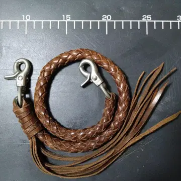 초와이드 가죽 지갑 체인 8개 뜨개질