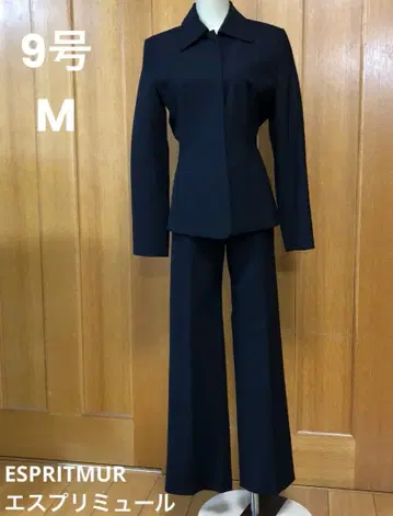 블랙 수트 셋업 에스프리 뮬 9호 M 중고