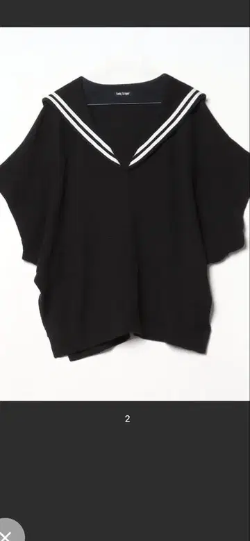 캔디 스트리퍼 세일러 셔츠