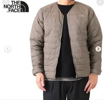 THE NORTH FACE 베이지 다운 가디건 자켓 XL 새상품급