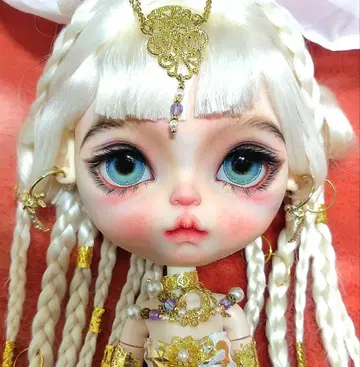 기간 한정 판매 해외 작가님 커스텀 브라이스 요염함 이국적 덧없는 소녀