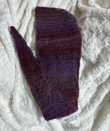 핸드메이드 소피 후드 머플러 보닛 니트