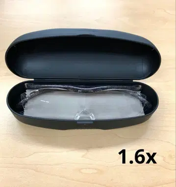 미사용 새상품 하즈키 루페 라지 1.6x 블랙 그레이