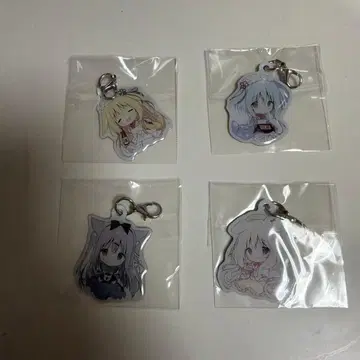 시라타마코 C106 아마이로 쇼콜라타 키링 세트