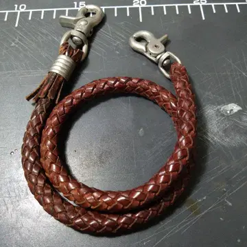 가죽 지갑 체인 8줄 뜨개질