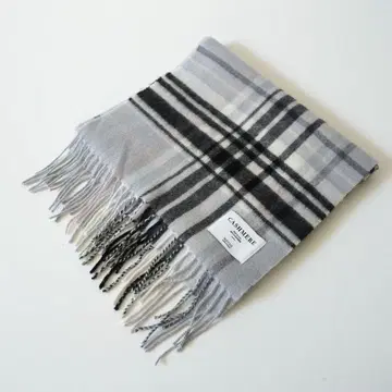 URBAN RESEARCH ROSSO 캐시미어 타탄 체크 머플러