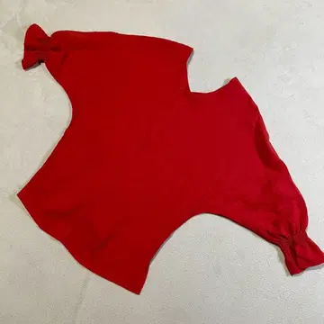 SUGAR ROSE 반팔 상의 레드