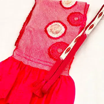 순수 실크 요츠마키 소우시보리 오비 장식 천 허리띠 2세트