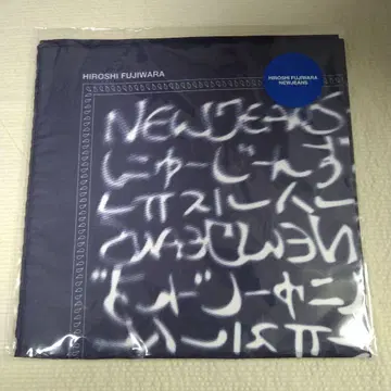 뉴진스 x hiroshi fugiwara 반다나 (블랙 컬러)