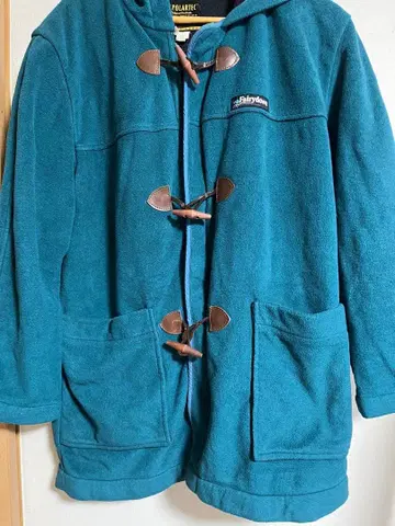 Fairydown 터콰이즈 더플 코트