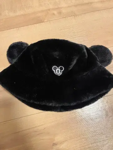 미키마우스 퍼 모자 58cm