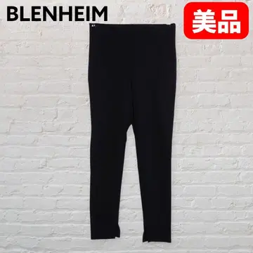 블렌하임 스트레치 레깅스 팬츠 블랙 XS 슬릿