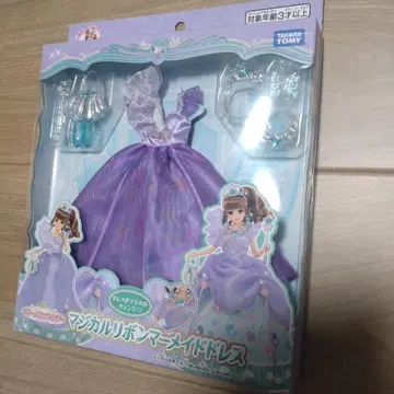 타카라토미 리카짱 마법 리본 머메이드 드레스 보라색 드레스 크리스마스