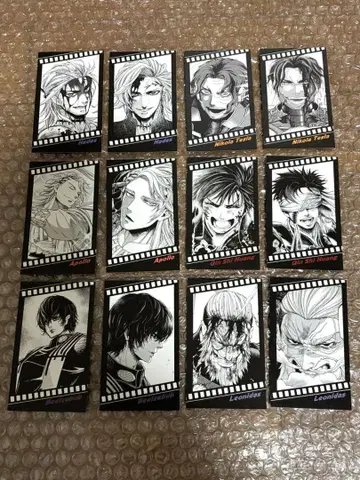 종말의 발키리 26권 특전 필름풍 콜렉터블 카드 12종 세트