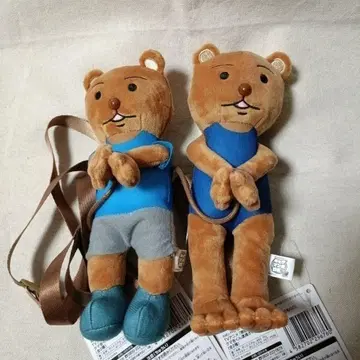 개그 만화 날씨 곰돌이 체포됨 미니백 2개 세트