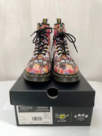 닥터 마틴 1460 CBGB 멀티 컬러 EU38