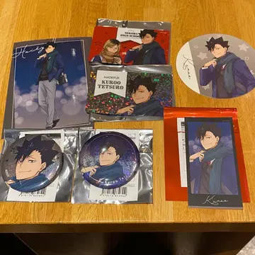 하이큐 요코하마 코스모 월드 쿠로오 캔뱃지