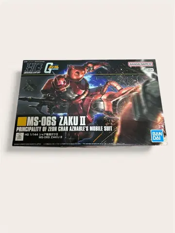건담 프라모델 샤아 자쿠 HG 1/144 MS-06S 자쿠 II