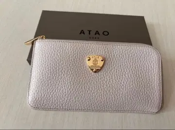 ATAO 스리모 장지갑 아이비스 화이트