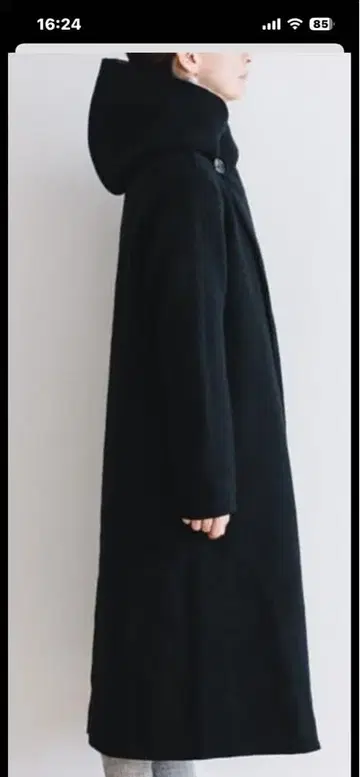 R&D.M.Co 올드맨즈 테일러 울 펠트 니트 롱 코트