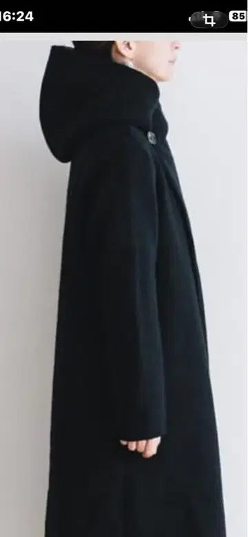 R&D.M.Co 올드맨즈 테일러 울 펠트 니트 롱 코트